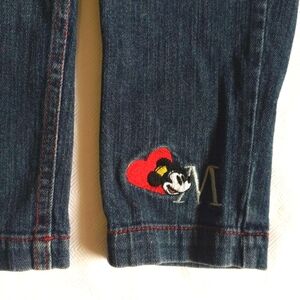disney minnie mouse embroidered denim jeans 2T toddler girls